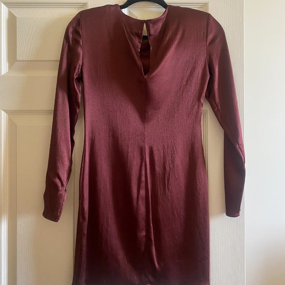 Zara Satin Effect Dress - Picture 5 of 7